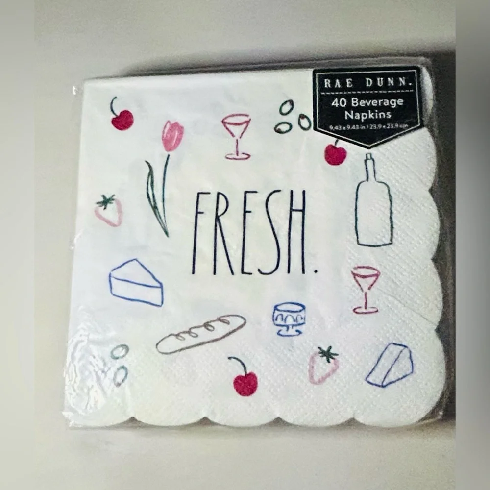New Rae Dunn Dessert Plates 8